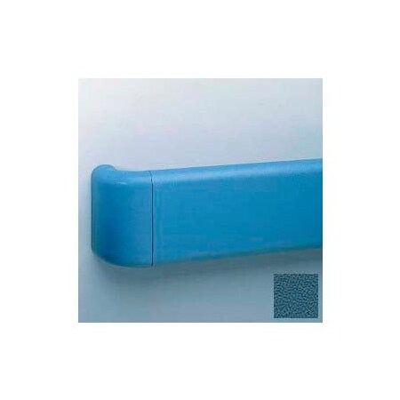 Pawling Aluminum-Reinforced Return For Br-530 Handrail, Alexis Blue BR-535-0-583